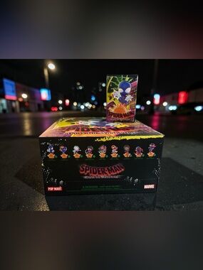 🕷️🕸️ New Authentic POP MART Spider-Man: Across the Spider-Verse Blind Box! 🎭✨
